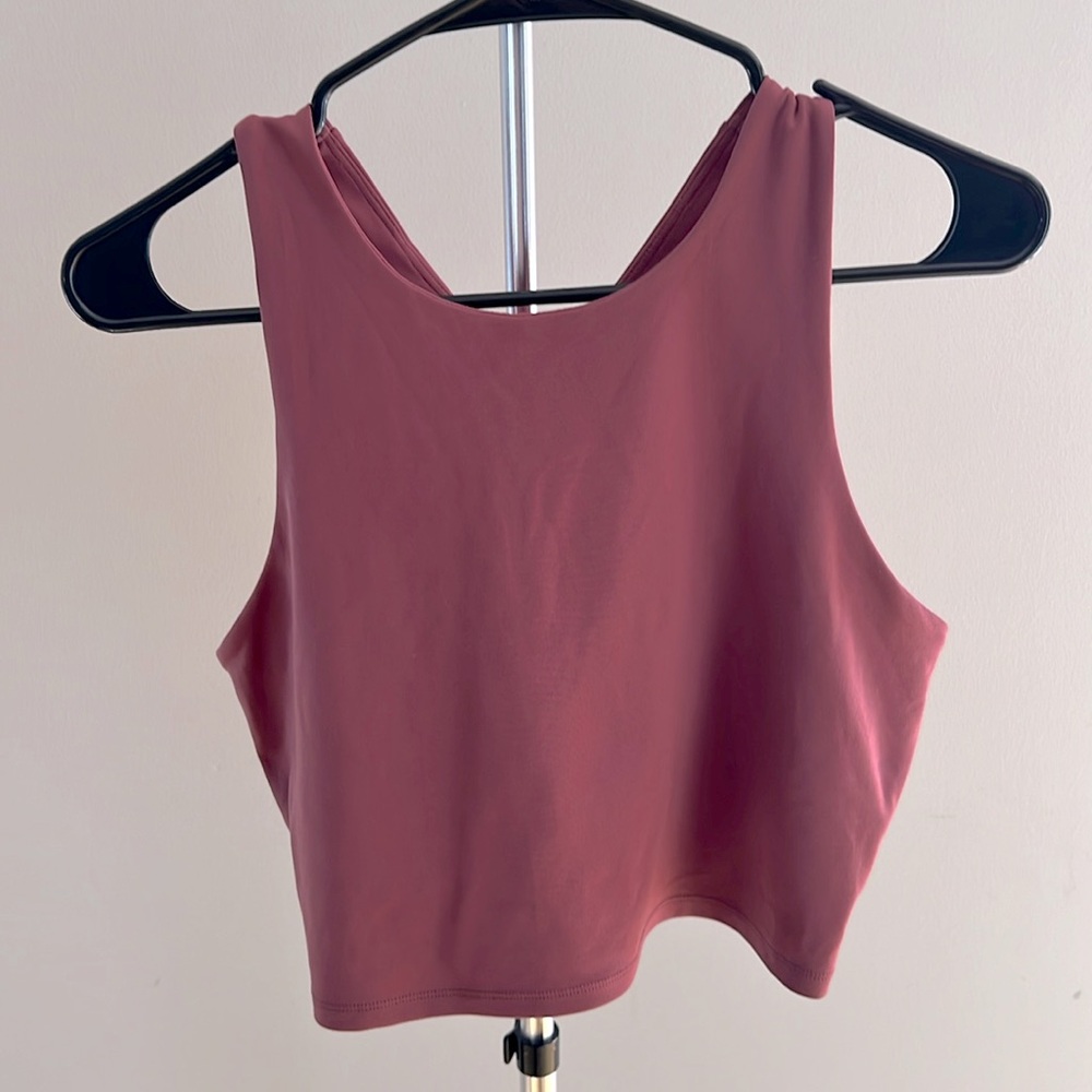Quince Mauve Sports Bra L